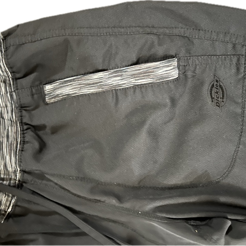 Dickies Black Scrub Pants